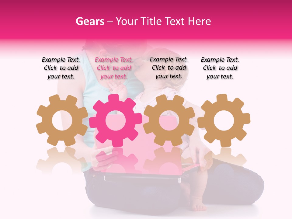 Relation Pretty Girl PowerPoint Template