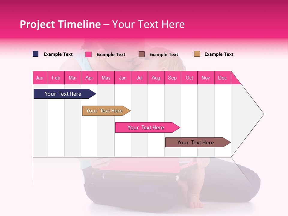 Relation Pretty Girl PowerPoint Template