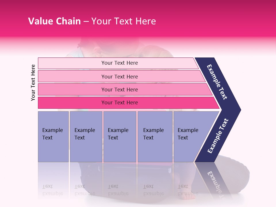 Relation Pretty Girl PowerPoint Template