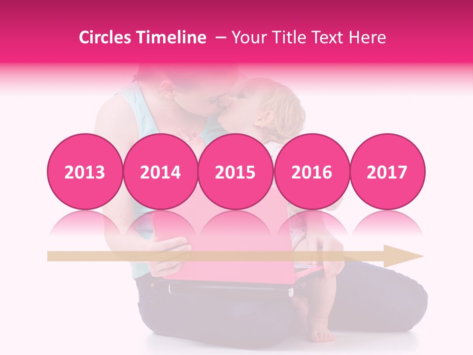 Relation Pretty Girl PowerPoint Template