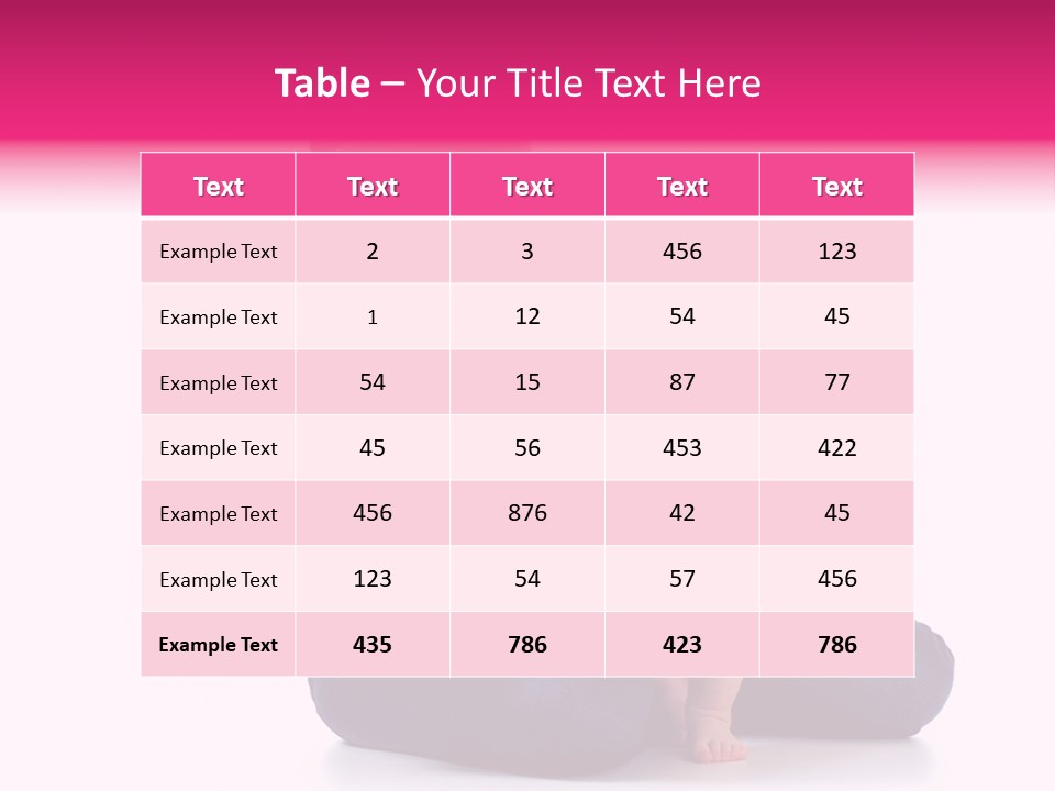 Relation Pretty Girl PowerPoint Template