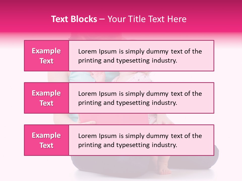 Relation Pretty Girl PowerPoint Template