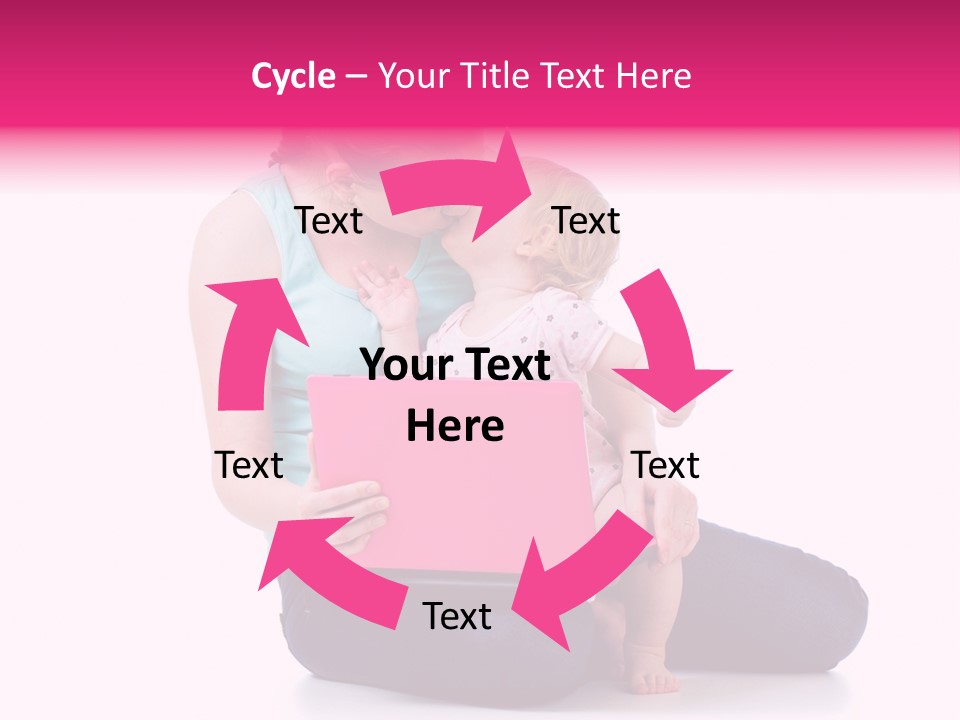 Relation Pretty Girl PowerPoint Template