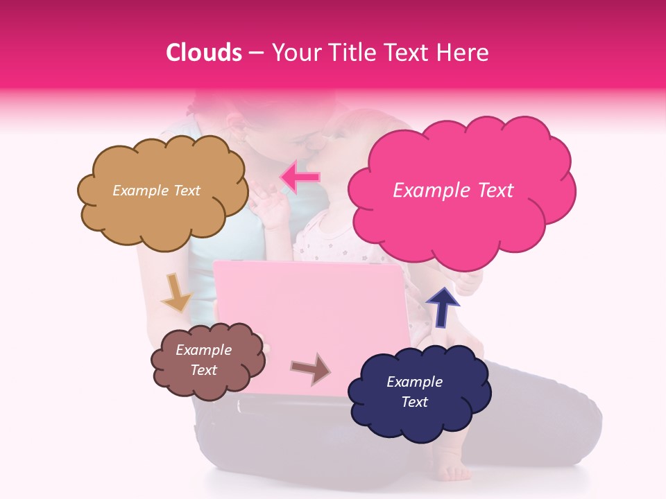 Relation Pretty Girl PowerPoint Template