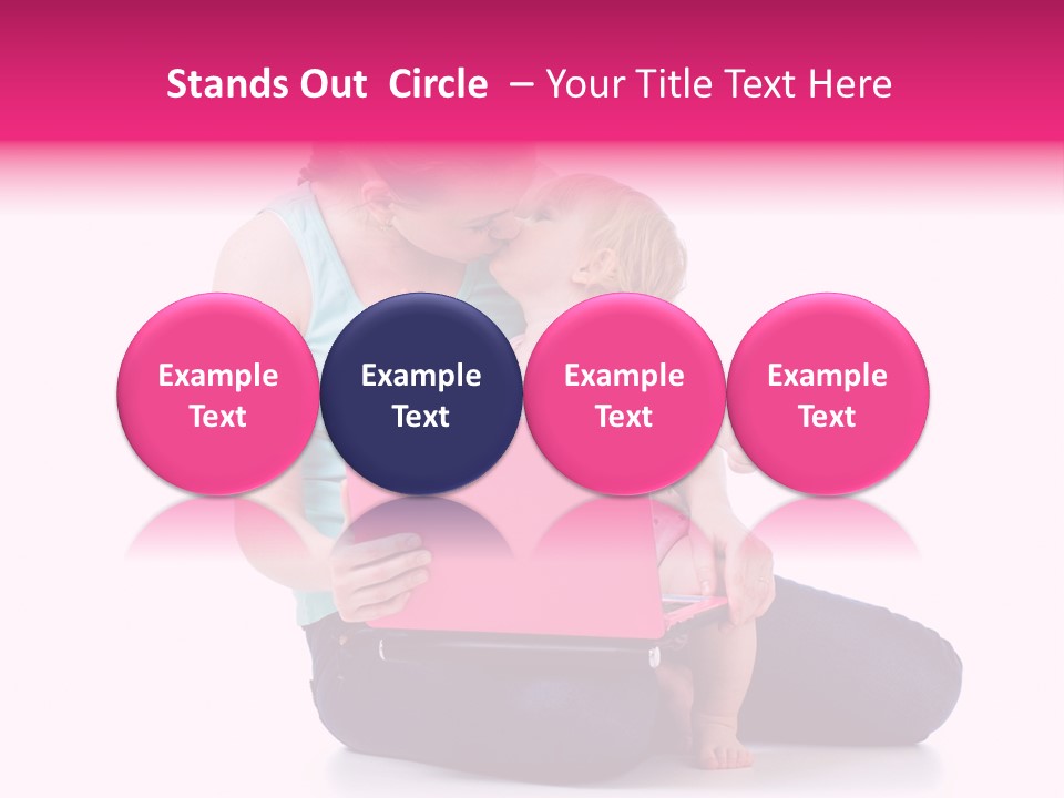 Relation Pretty Girl PowerPoint Template