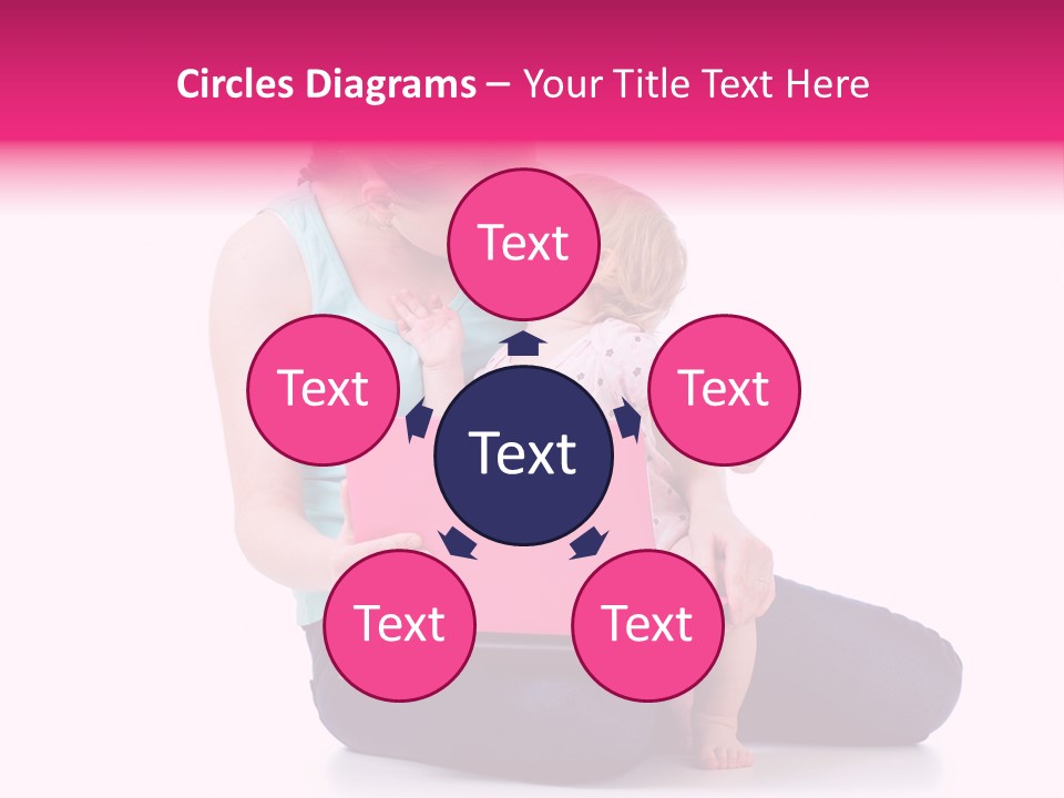 Relation Pretty Girl PowerPoint Template