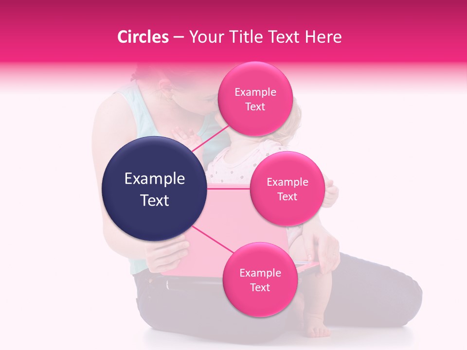 Relation Pretty Girl PowerPoint Template