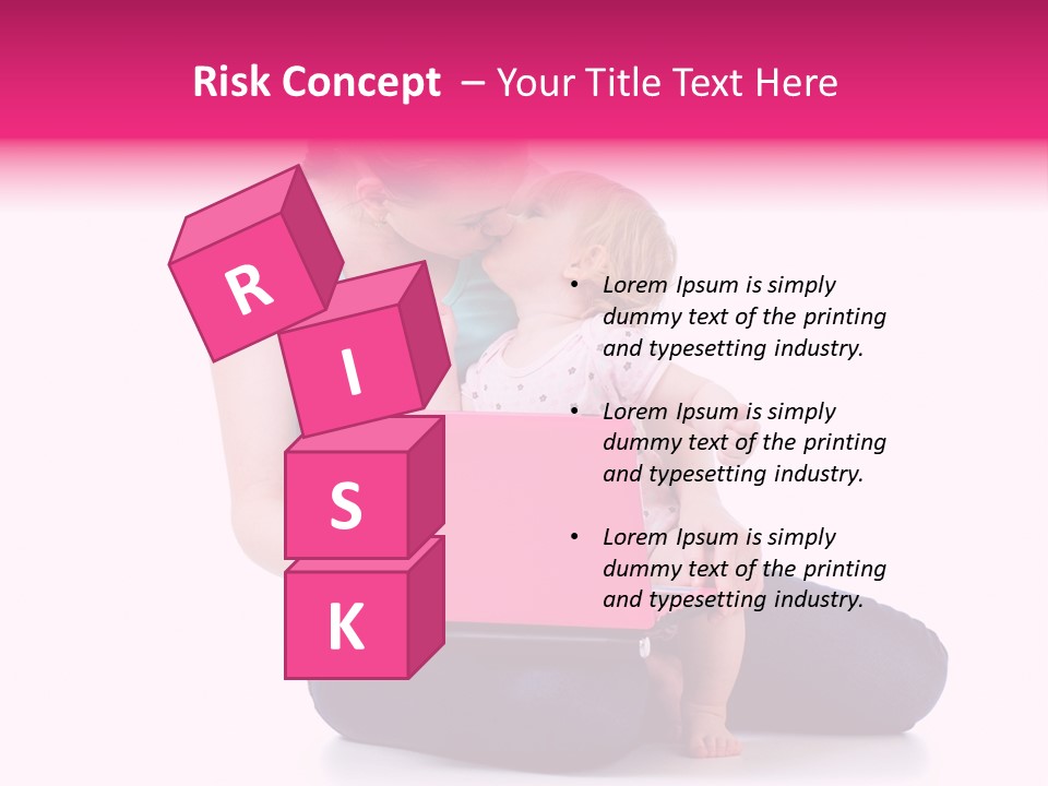 Relation Pretty Girl PowerPoint Template