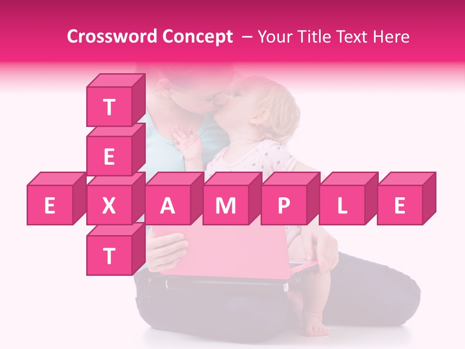 Relation Pretty Girl PowerPoint Template