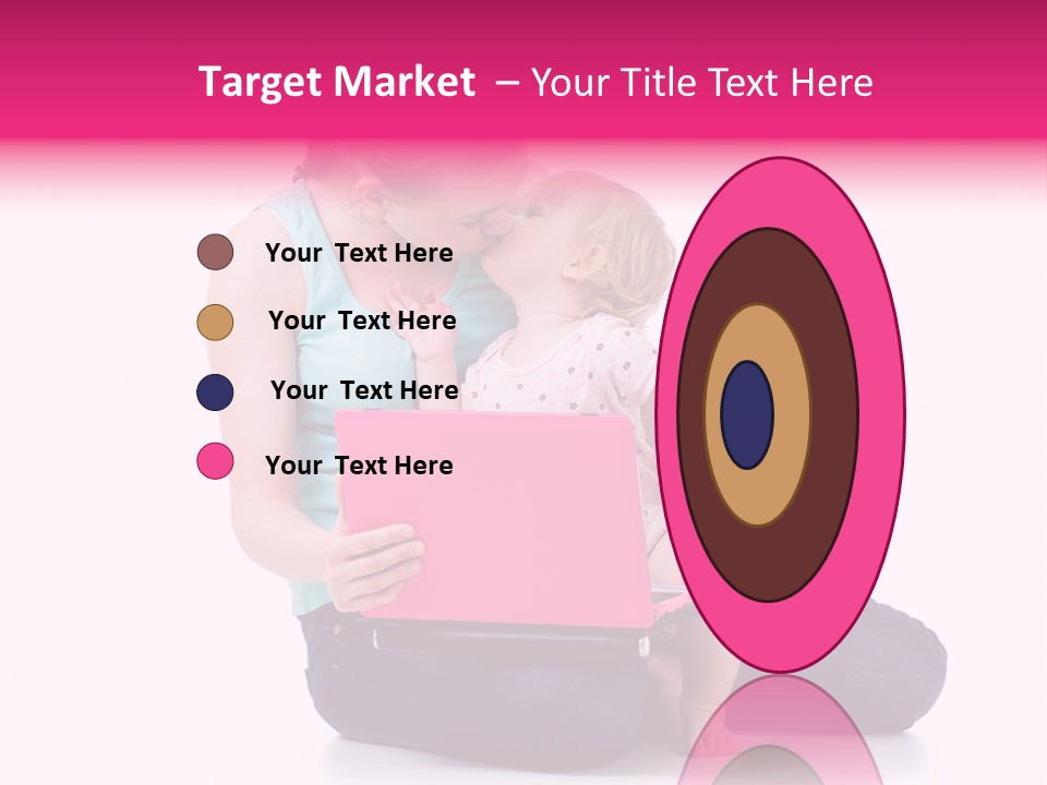 Relation Pretty Girl PowerPoint Template