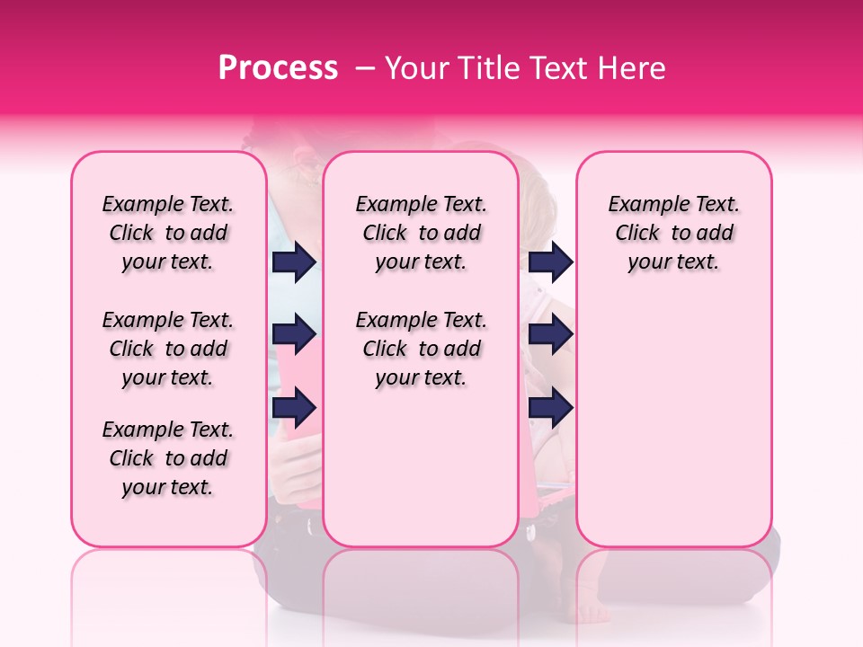 Relation Pretty Girl PowerPoint Template
