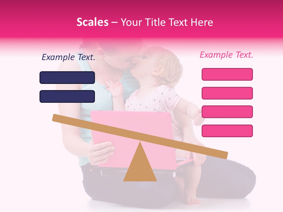 Relation Pretty Girl PowerPoint Template