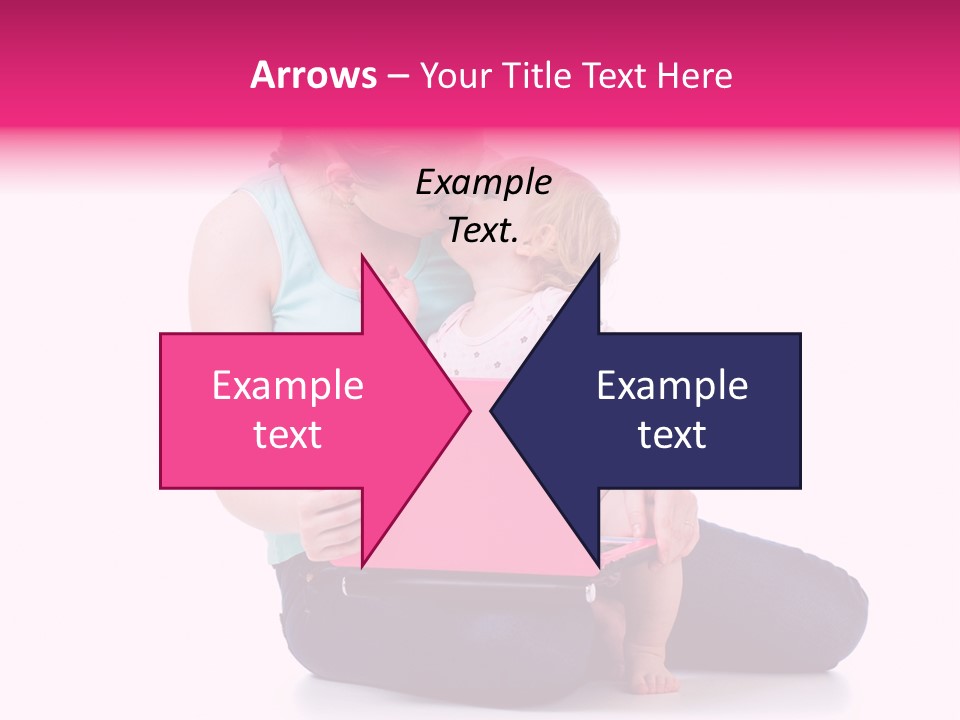 Relation Pretty Girl PowerPoint Template