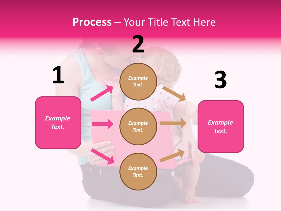Relation Pretty Girl PowerPoint Template