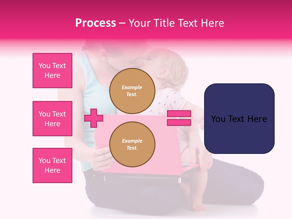 Relation Pretty Girl PowerPoint Template