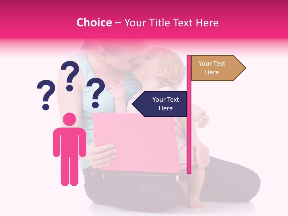 Relation Pretty Girl PowerPoint Template