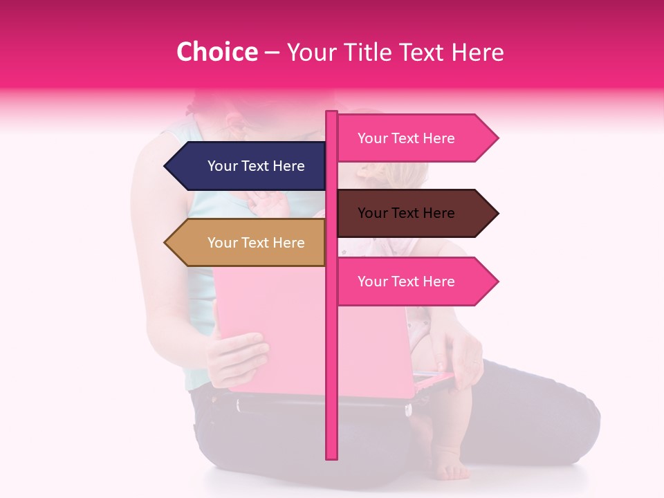 Relation Pretty Girl PowerPoint Template