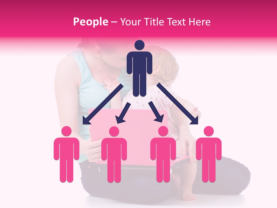 Relation Pretty Girl PowerPoint Template