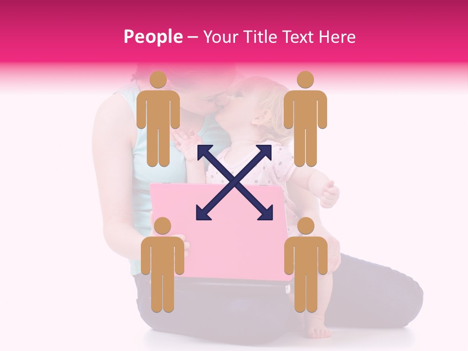 Relation Pretty Girl PowerPoint Template