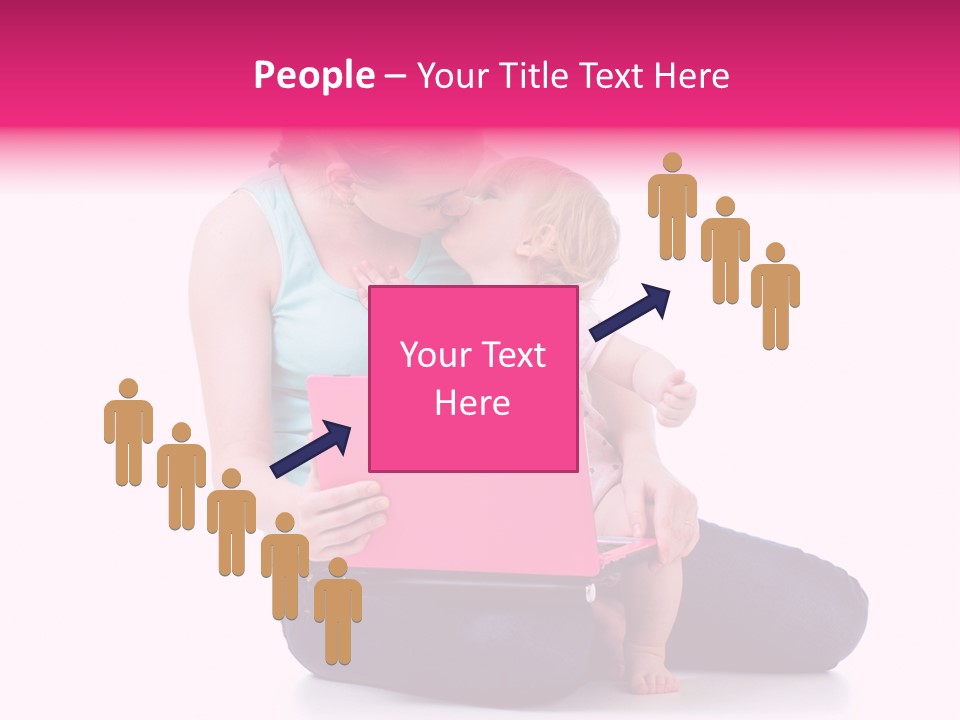 Relation Pretty Girl PowerPoint Template