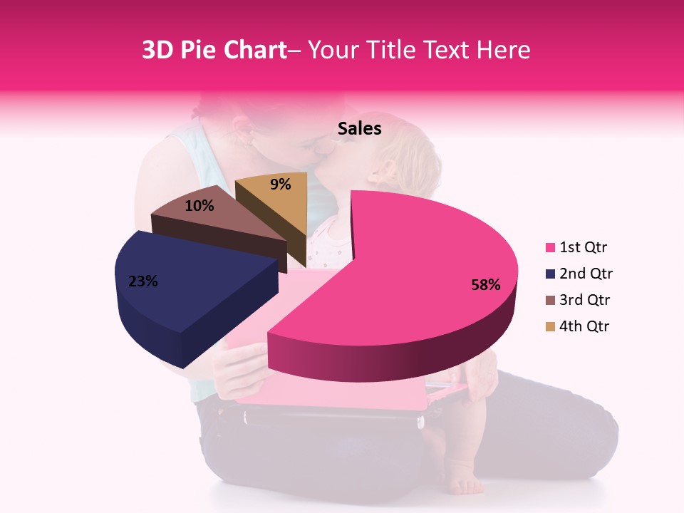 Relation Pretty Girl PowerPoint Template