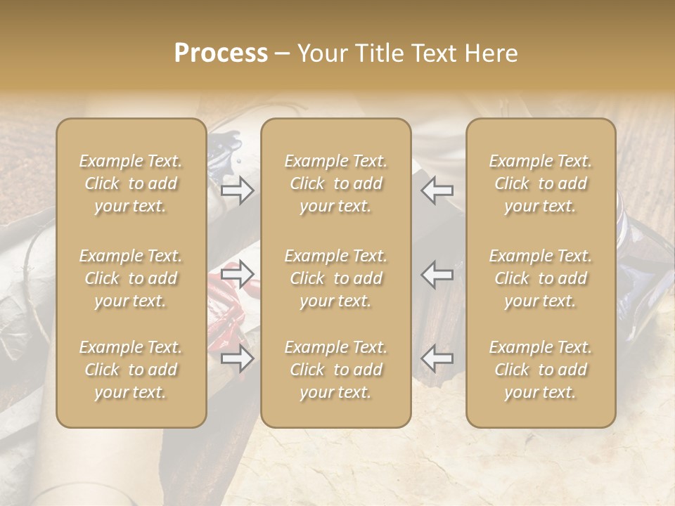 Paper Nobility Scribe PowerPoint Template