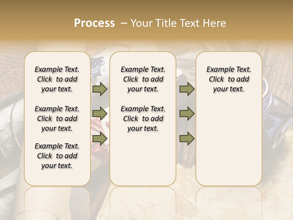 Paper Nobility Scribe PowerPoint Template