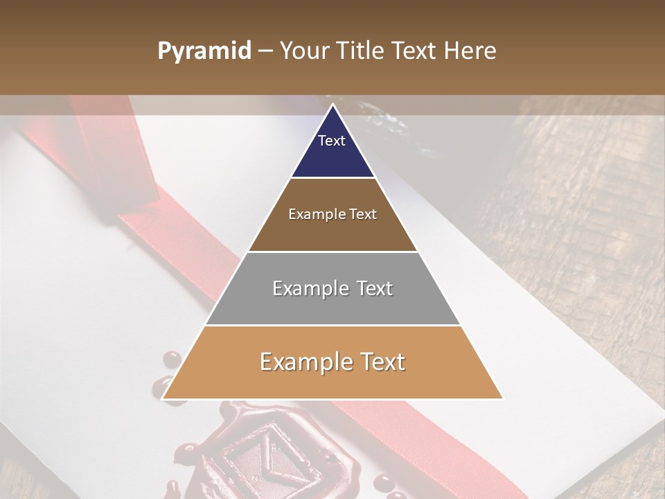 Rolled Up Handwriting Old PowerPoint Template