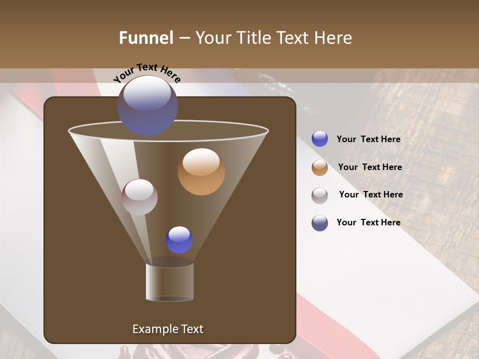 Rolled Up Handwriting Old PowerPoint Template