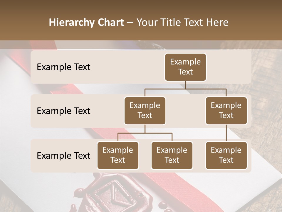 Rolled Up Handwriting Old PowerPoint Template