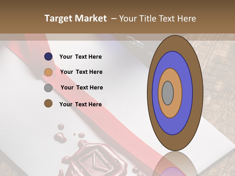 Rolled Up Handwriting Old PowerPoint Template