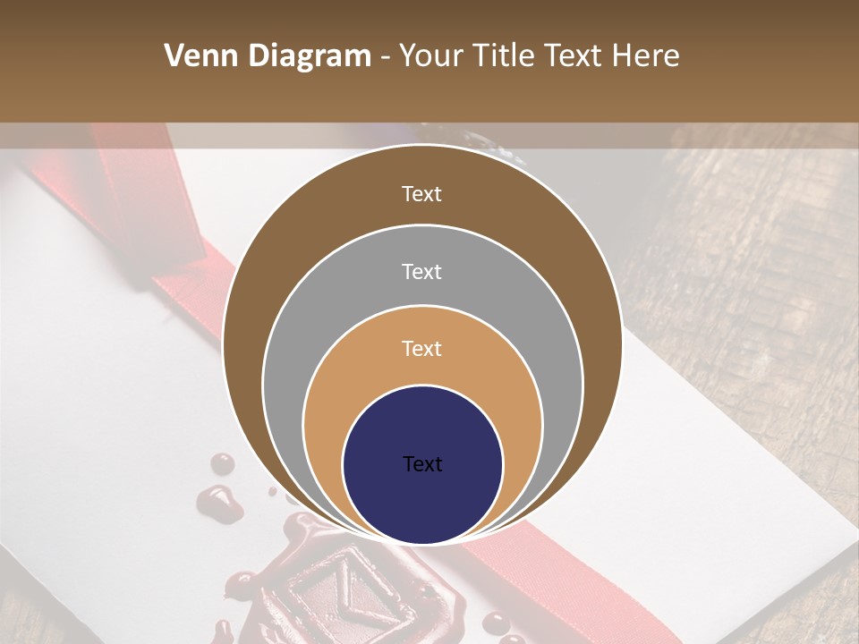 Rolled Up Handwriting Old PowerPoint Template