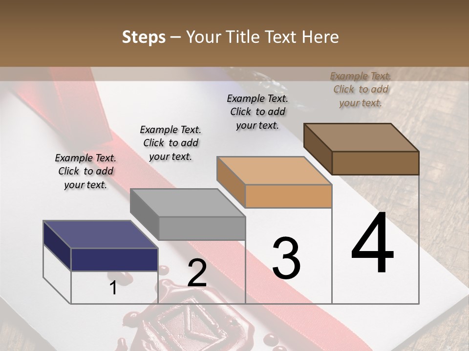 Rolled Up Handwriting Old PowerPoint Template