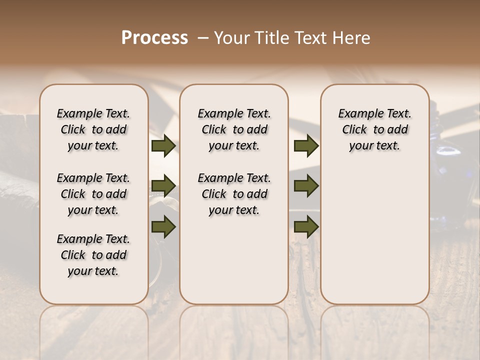 Calligraphy Wood Quill Pen PowerPoint Template