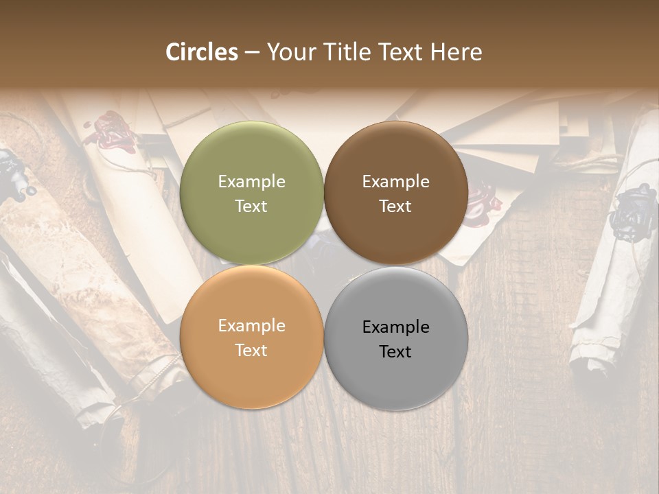 Inkwell Message Mystery PowerPoint Template