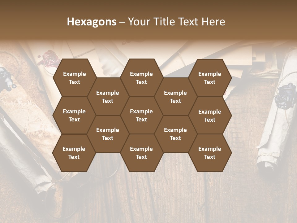 Inkwell Message Mystery PowerPoint Template