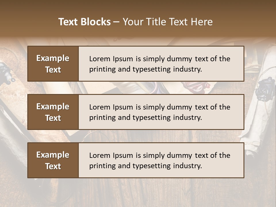 Inkwell Message Mystery PowerPoint Template