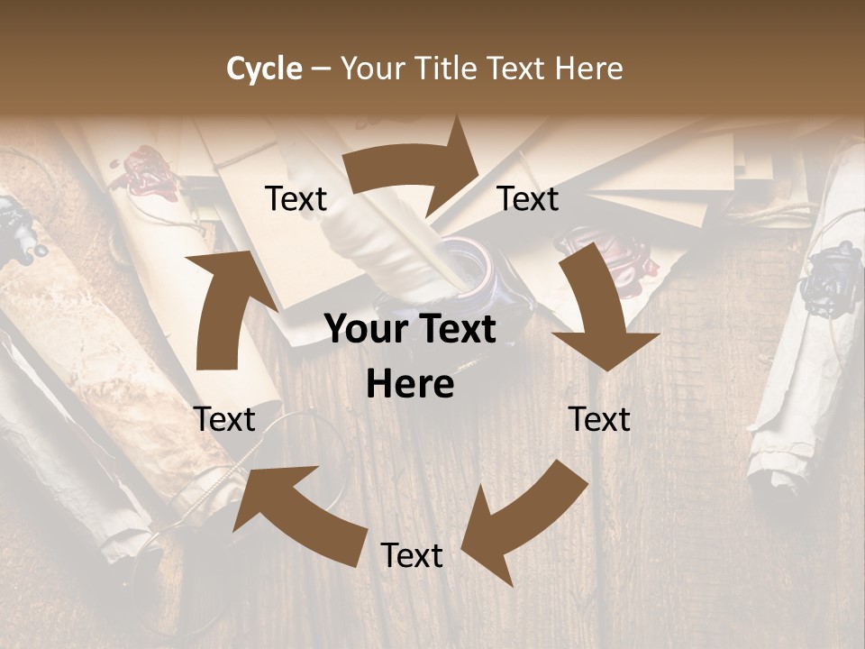 Inkwell Message Mystery PowerPoint Template