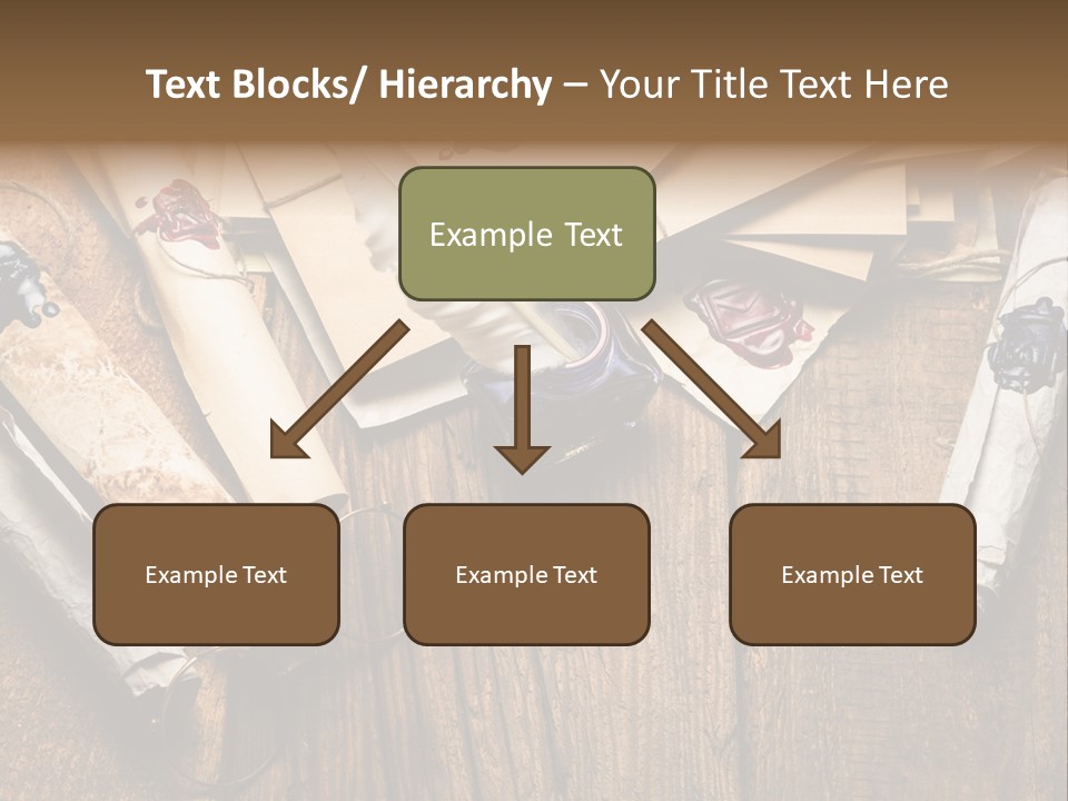 Inkwell Message Mystery PowerPoint Template