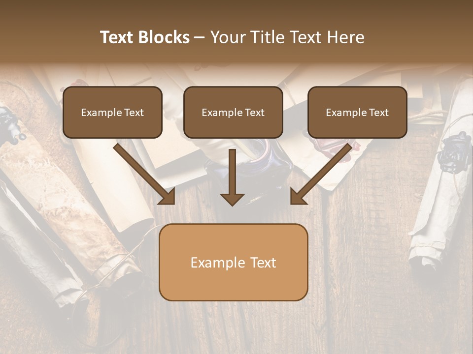 Inkwell Message Mystery PowerPoint Template