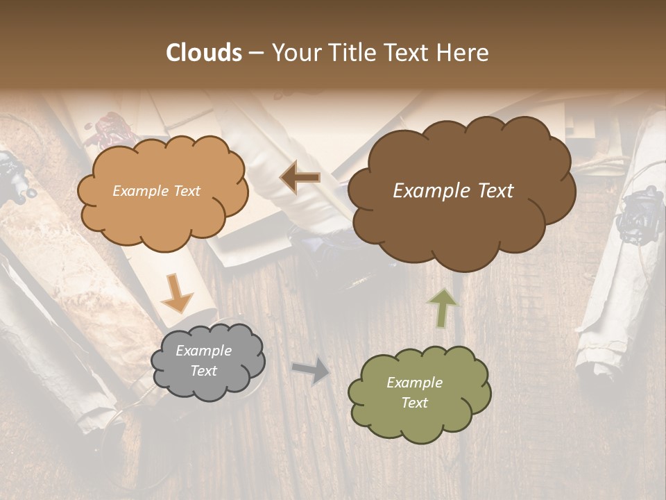 Inkwell Message Mystery PowerPoint Template