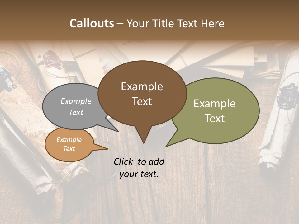 Inkwell Message Mystery PowerPoint Template
