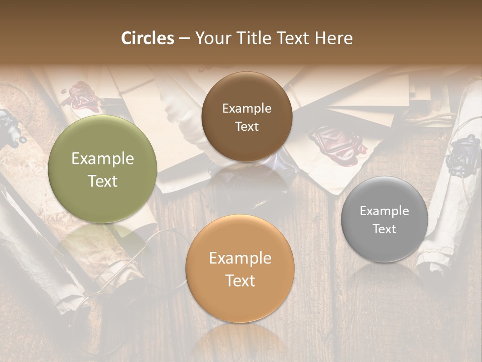 Inkwell Message Mystery PowerPoint Template