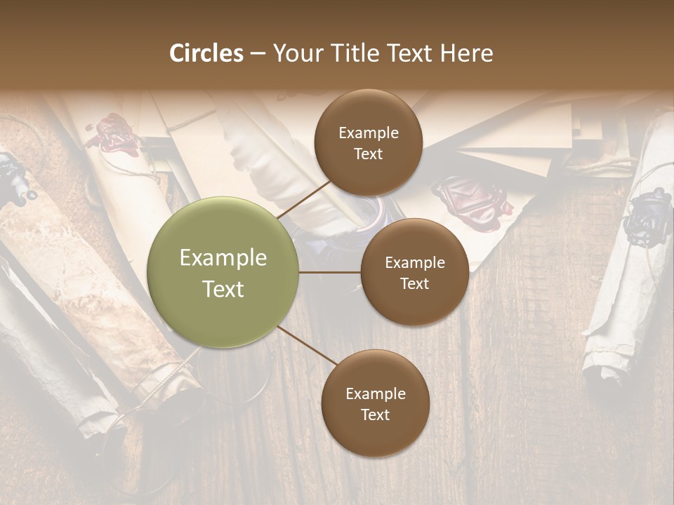 Inkwell Message Mystery PowerPoint Template