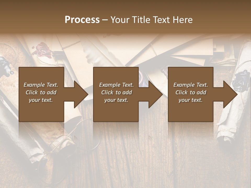Inkwell Message Mystery PowerPoint Template