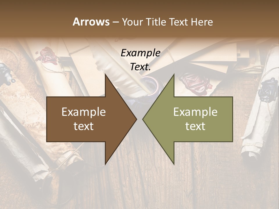 Inkwell Message Mystery PowerPoint Template