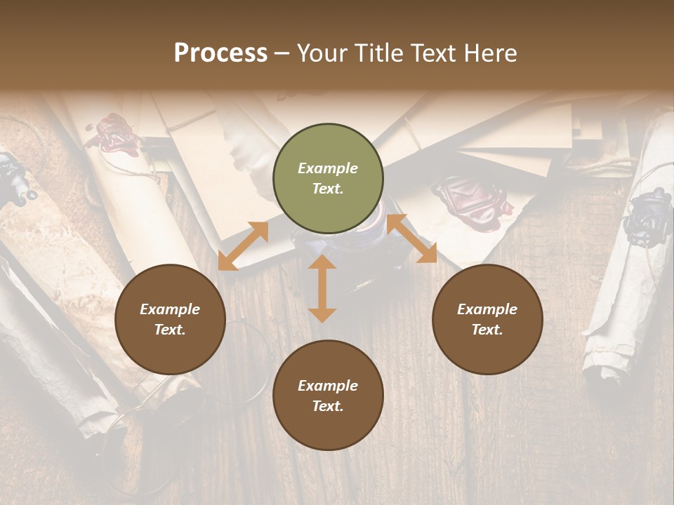 Inkwell Message Mystery PowerPoint Template