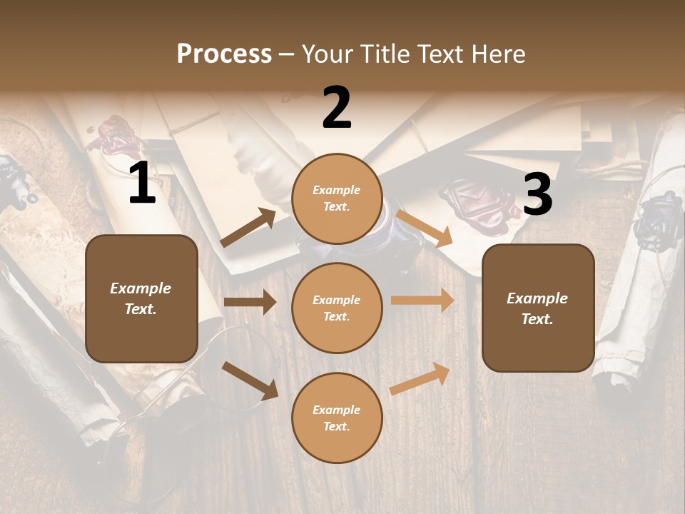 Inkwell Message Mystery PowerPoint Template