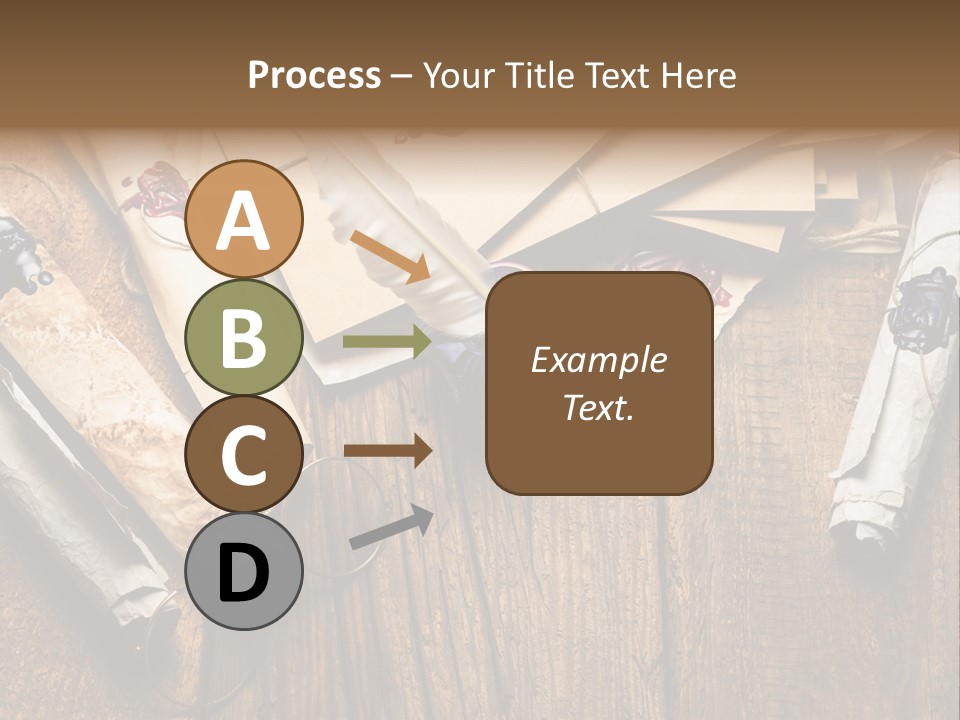 Inkwell Message Mystery PowerPoint Template