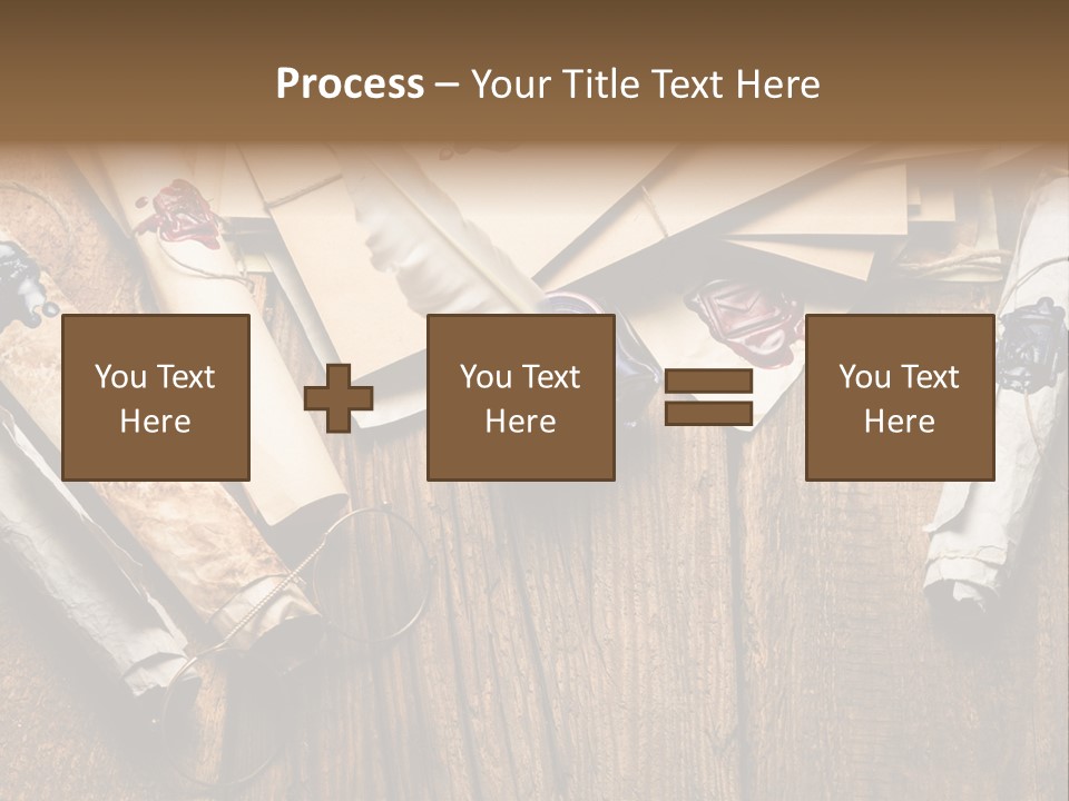 Inkwell Message Mystery PowerPoint Template